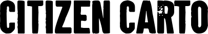 Citizen Carto Font