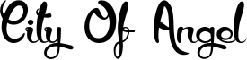 City Of Angel Font