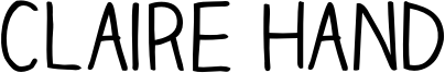 ClaireHandRegular.otf