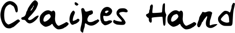 ClairesHand.ttf