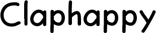 Claphappy Font