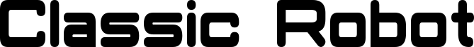 Classic Robot Condensed Bold.otf