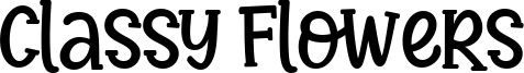 Classy Flowers DEMO.ttf