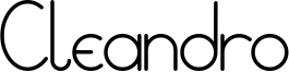 Cleandro.ttf