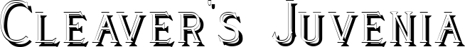 Cleavers_Juvenia_Shadowed.ttf