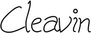Cleavin Font