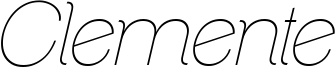 ClementePDab-HairlineItalic.ttf