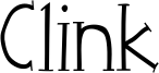 Clink.ttf