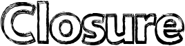 Closure Font