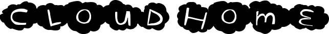 Cloud Home Font