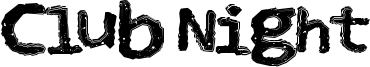 Club Night Font