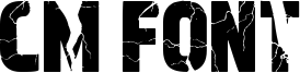 CM Font Font