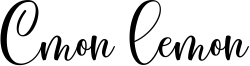 Cmon Lemon Font