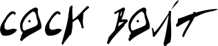 Cock Boat.TTF