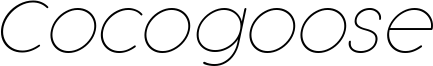 Cocogoose Pro Thin Italic-trial.ttf