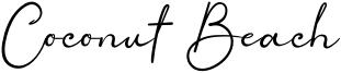 Coconut Beach Font