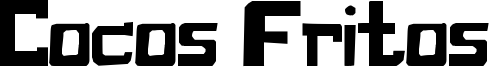Cocos Fritos Font