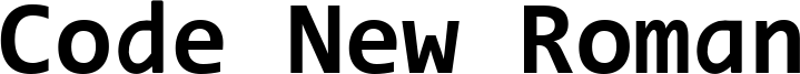 Code New Roman b.otf