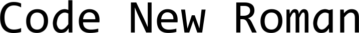 Code New Roman.otf