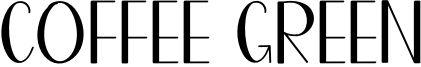 Coffee Green Font