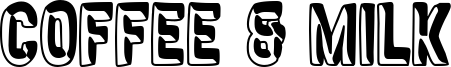 Coffee & Milk Font