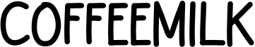 Coffeemilk Font