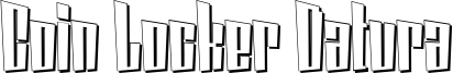 Coin Locker Datura Font