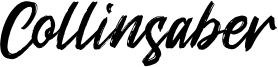 Collinsaber Font