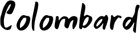 Colombard Font