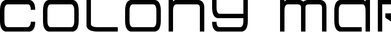 Colony Marines Font