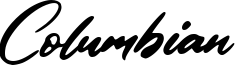 Columbian Font