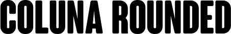 Coluna Rounded Font