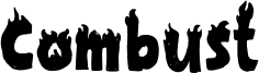 Combust Font