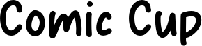 Comic Cup Font