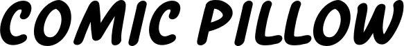 Comic Pillow Font