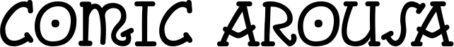Comic Arousa Font