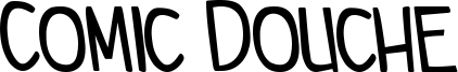 Comic Douche Font