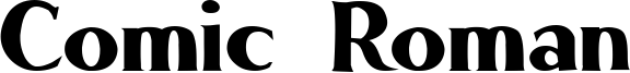 Comic Roman Font