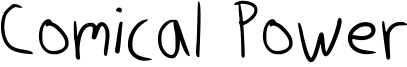 Comical Power Font