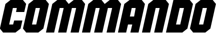Commando Font