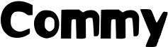 Commy Font