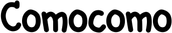 Comocomo Font