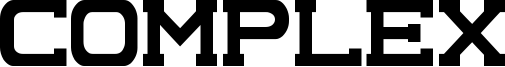 Complex Font