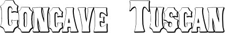 ConcaveTuscan Beveled.otf