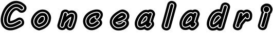 Concealadri Font