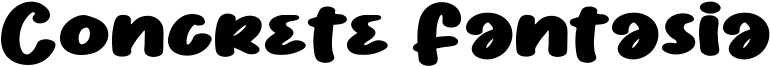 Concrete Fantasia Font