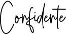 Confidente Font