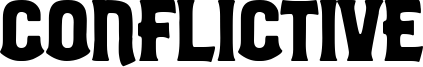 Conflictive Font
