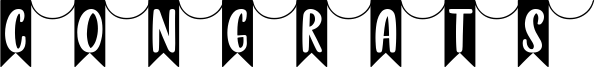Congrats Font