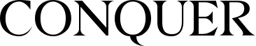 Conquer Font